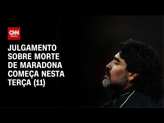 ⁣Julgamento sobre morte de Maradona começa nesta terça (11) na Argentina | LIVE CNN