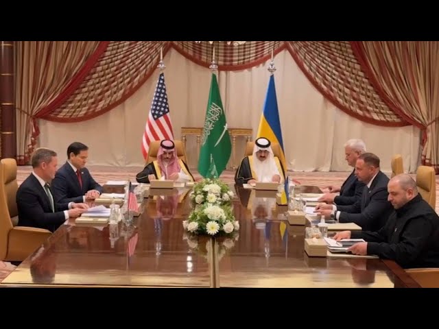 GLOBALink | U.S., Ukraine start talks in Saudi Arabia