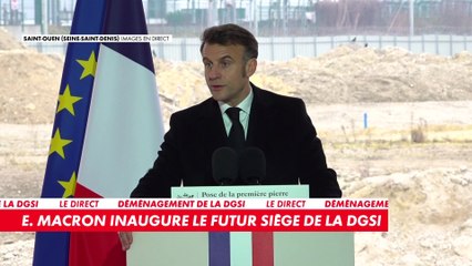 ⁣Emmanuel Macron : «C’est un investissement inédit et historique de la nation»