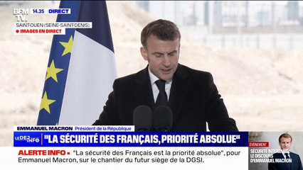 Emmanuel Macron annonce que "54 attentats (ont été) déjoués ces huit dernières années"