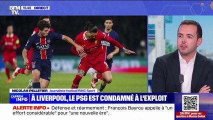 ⁣Ligue des Champions: le PSG condamné à l'exploit face à Liverpool après leur défaite 1-0 au mat