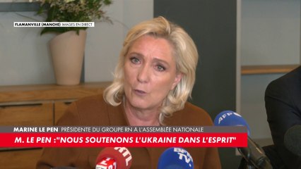 ⁣Marine Le Pen : «L'entrée de l'Ukraine dans l'UE, c'est la mort de l'agricu