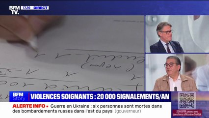 Violences contre les soignants: "On a tenté de mettre le feu à mon cabinet", raconte Saïd 