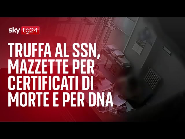 ⁣Truffa al Ssn, mazzette per certificati di morte e per dna