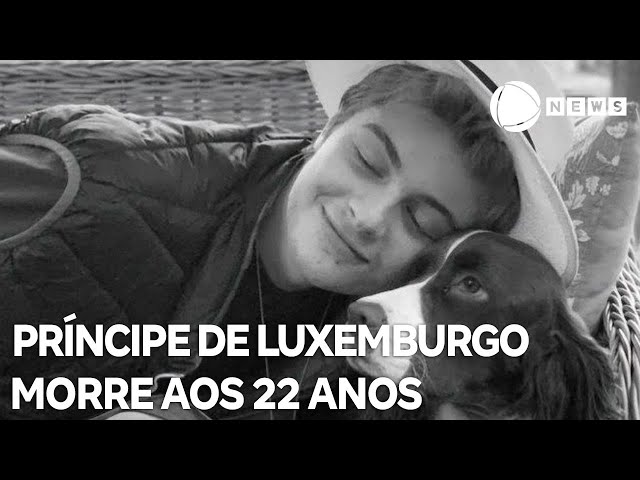 ⁣Príncipe de Luxemburgo morre aos 22 anos de doença rara