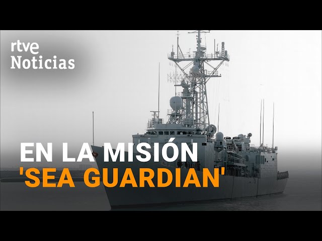 ⁣ESPAÑA participa en la misión 'SEA GUARDIAN' a bordo del PORTAVIONES JUAN CARLOS I | RTVE