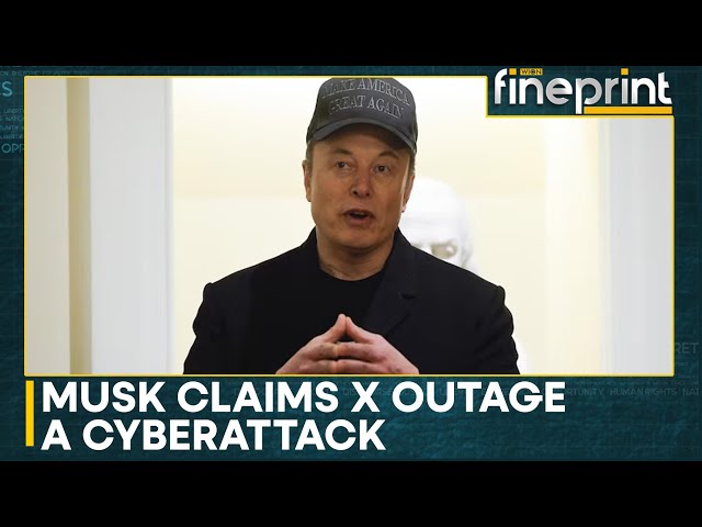 X Crashes Multiple Times On Monday, Elon Musk Claims 'Massive Cyberattack' | WION FINEPRIN