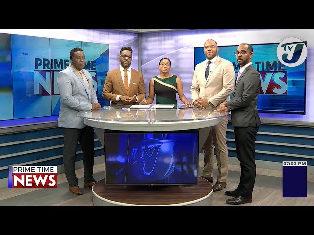 Jamaica's  News Headlines #tvjnews #tvjprimetimenews