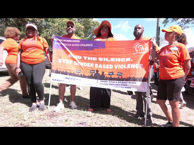 ⁣THOUSANDS TURN OUT FOR WALK AGAINST GENDER-BASED VIOLENCE