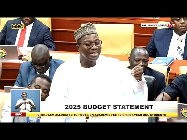 ⁣By the time we finish implementing the budget. Osono b3 y3 nkitinki- Majority Leader