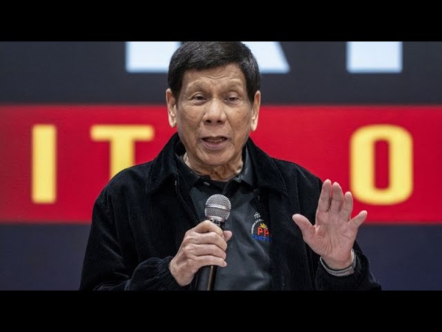 Detenido el expresidente filipino Duterte por orden de la CPI por su guerra contra las drogas