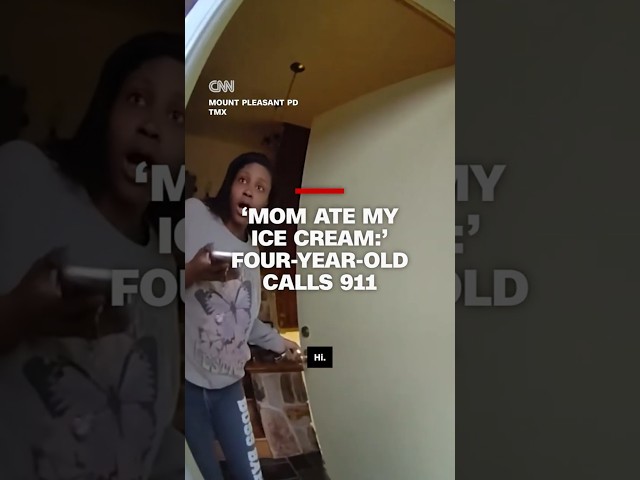 ⁣‘Mom ate my ice cream:’ Four-year-old calls 911