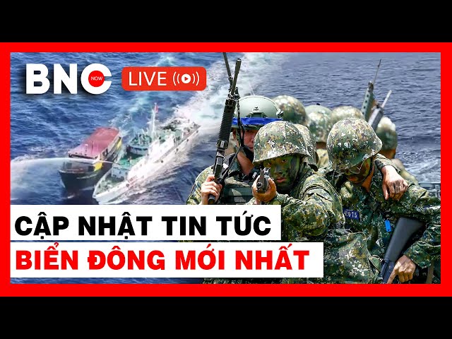 ⁣TRỰC TIẾP: Biển Đông: Căng thẳng Trung Quốc - Philippines - Nhật Bản | BNC Now