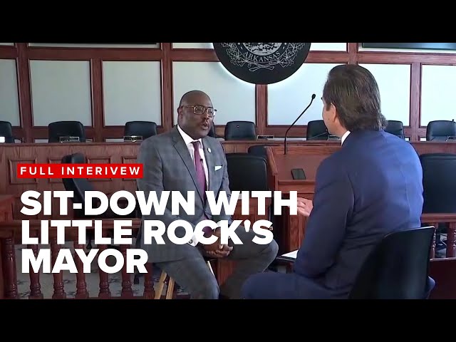 ⁣Little Rock mayor sits down with KATV to discuss crime, state of the city, and more