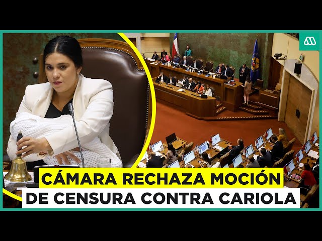 ⁣"Ensañamiento político sin nombre": Cámara rechaza moción de censura contra Karol Cariola