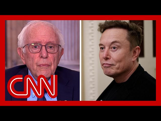 ⁣Bernie Sanders responds to Musk's controversial remark about entitlements