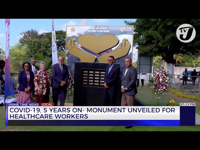 ⁣Covid-19, 5 Years on - Monument Unveiled for Healthcare Workers | TVJ News