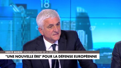 ⁣Hervé Morin : «Le réarmement européen ne passe pas par des chefs d'état-major»