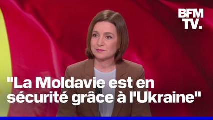 ⁣L'interview de Maia Sandu, présidente de Moldavie, en intégralité