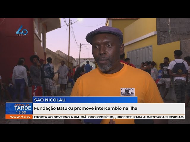 ⁣Fundação Batuku promove intercâmbio na ilha