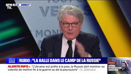 Thierry Breton: "Les États-Unis ont perdu un crédit sur la planète qui est considérable"