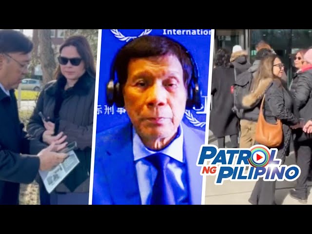 ⁣Ilang Pinoy personal na tinunghayan ang unang pagharap ni Duterte sa ICC | Patrol ng Pilipin