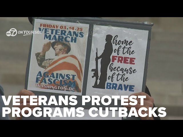 ⁣Veterans rally at Arkansas Capitol to defend benefits and Constitution