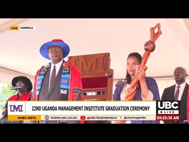 LIVE:  22ND UGANDA MANAGEMENT INSTITUTE GRADUATION | MARCH 14, 2025