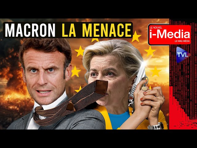 ⁣Menace Russe ? Vite, Macron s’en va-t-en-guerre ! - I-Média - TVL