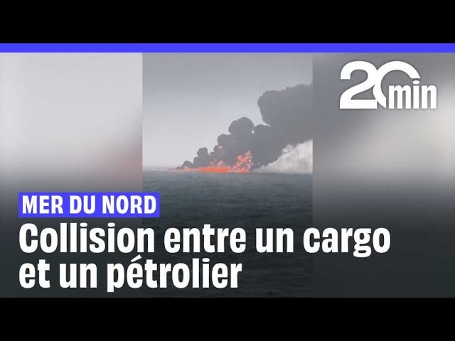 Une collision en mer du Nord entre un pétrolier et un cargo fait 32 blessés