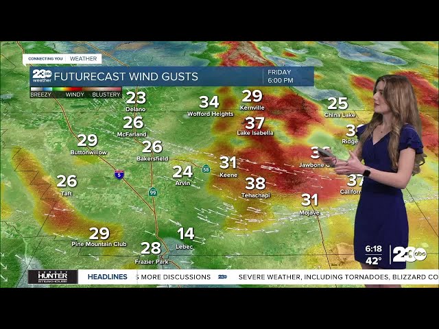 ⁣23ABC Morning Weather Update March 14, 2025