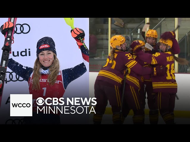 ⁣Mikaela Shiffrin breaks another ski record, the Gopher women’s hockey team enters Elite Eight