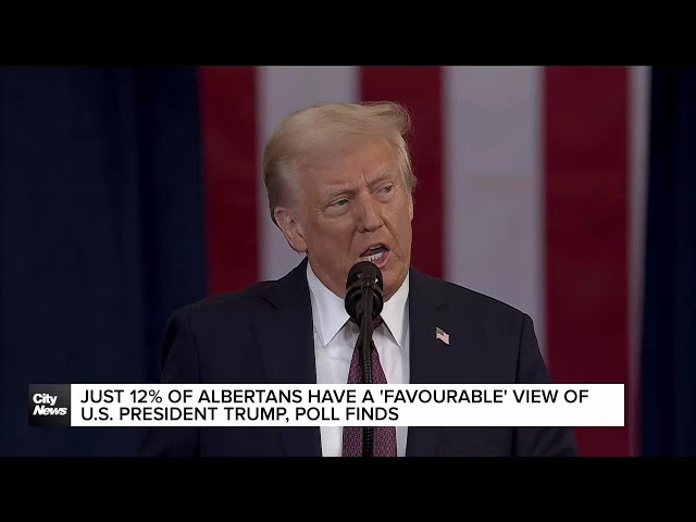 ⁣Just 12% of Albertans approve of Trump: poll