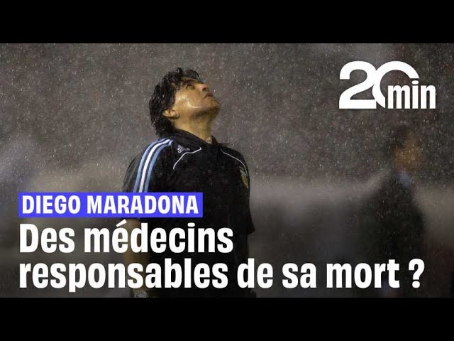 ⁣Des médecins responsables de la mort de Maradona ?