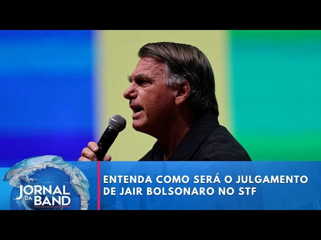 ⁣Entenda como será o julgamento do ex-presidente Jair Bolsonaro no STF