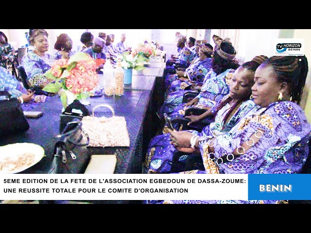 ⁣HORIZON TV BENIN: 5EME EDITION DE LA FETE DE L'ASSOCIATION EGBEDOUN DE DASSA-ZOUME