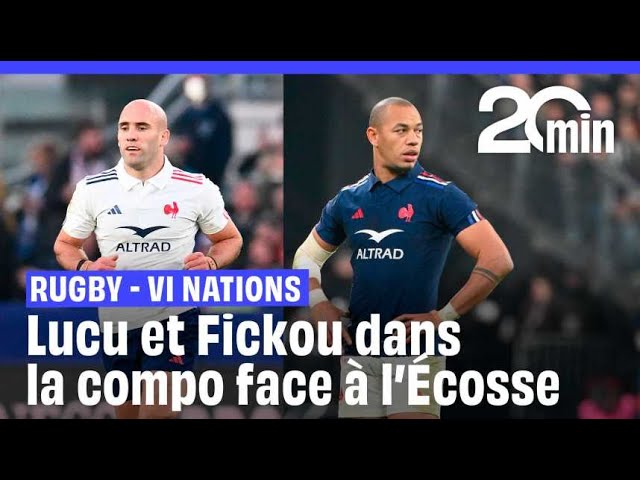 ⁣VI Nations : Fickou, Lucu, Dupont... Galthié fait le point avant le match contre l'Ecosse