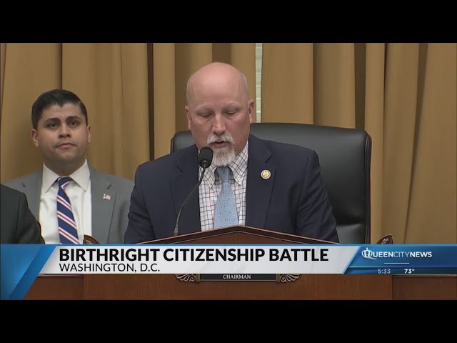 ⁣Donald Trump taking birthright citizenship to the Supreme Court