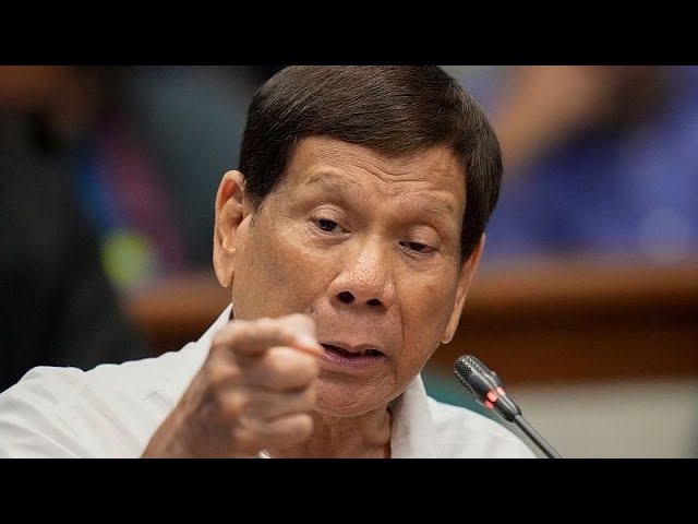 ⁣Philippine ex-President Duterte appears at International Criminal Court via video link