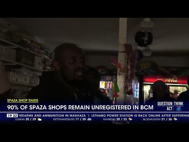 ⁣90% of spaza shops remain unregistered in Buffalo City Metro