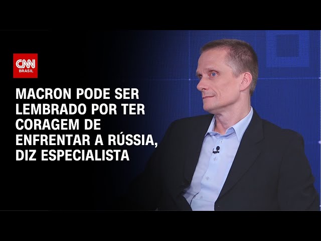 ⁣Macron pode ser lembrado por ter coragem de enfrentar a Rússia, diz especialista | WW Especial