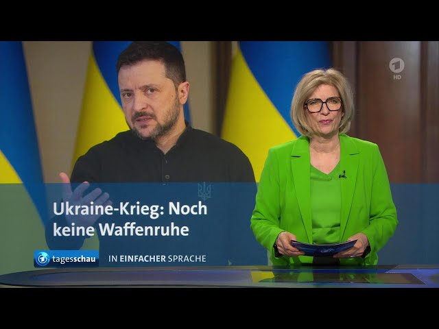 tagesschau in Einfacher Sprache 19:00 Uhr, 14.03.2025