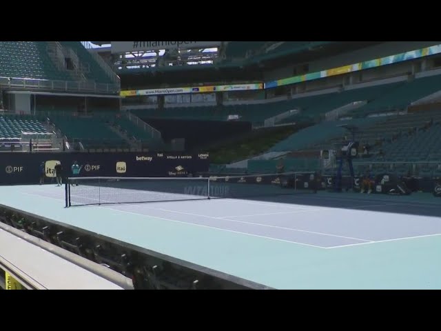 ⁣Stage set for Miami Open