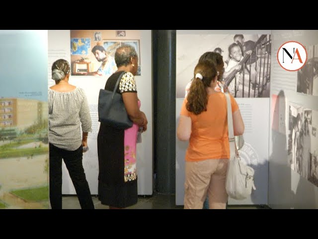 ⁣Vernissage de l’exposition “Histoire d’une migration, les années Bumidom” .