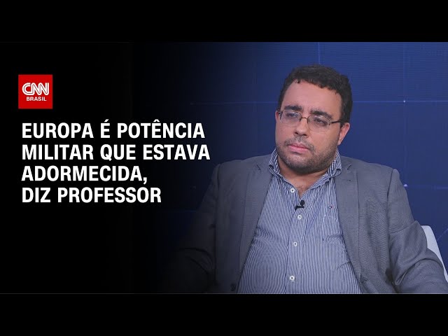 ⁣Europa é potência militar que estava adormecida, diz professor | WW Especial