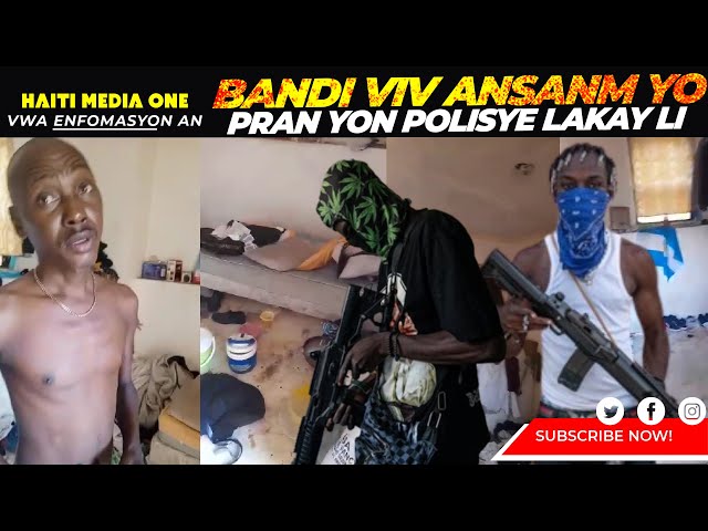 ⁣Bandi Viv Ansanm Pran Yon Polisye Lakay Li Nan Atak Kafoufey La