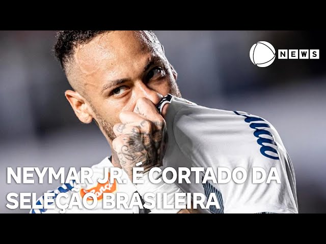 ⁣Neymar Jr. é cortado da Seleção Brasileira para jogos das Eliminatórias da Copa