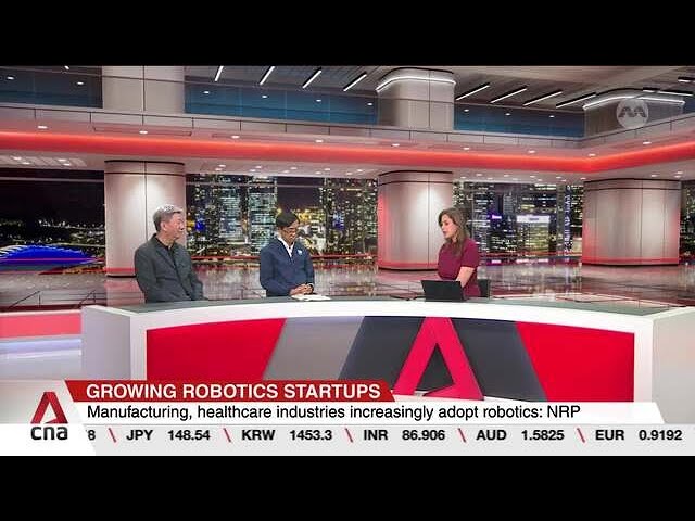 ⁣Professor Quek Tong Boon and Chinn Lim on growing robotics start-ups