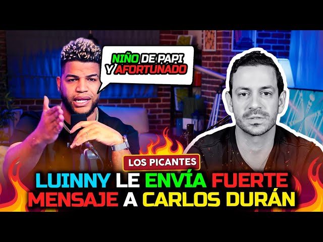 ⁣Luinny le Envía Mensaje a Carlos Durán 'Hijo de Papi y Mami Afortunado' | Vive el Espect