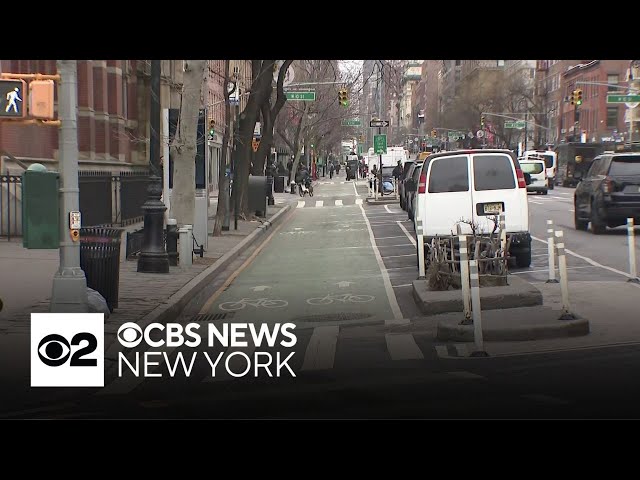 ⁣New York City continues to fall short on bike lane benchmarks, report shows